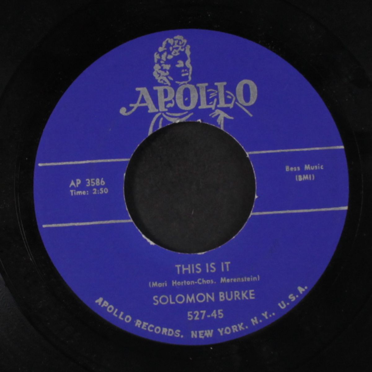 my heart is a chapel / this is it by SOLOMON BURKE