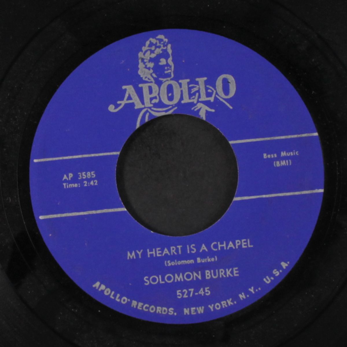 my heart is a chapel / this is it by SOLOMON BURKE