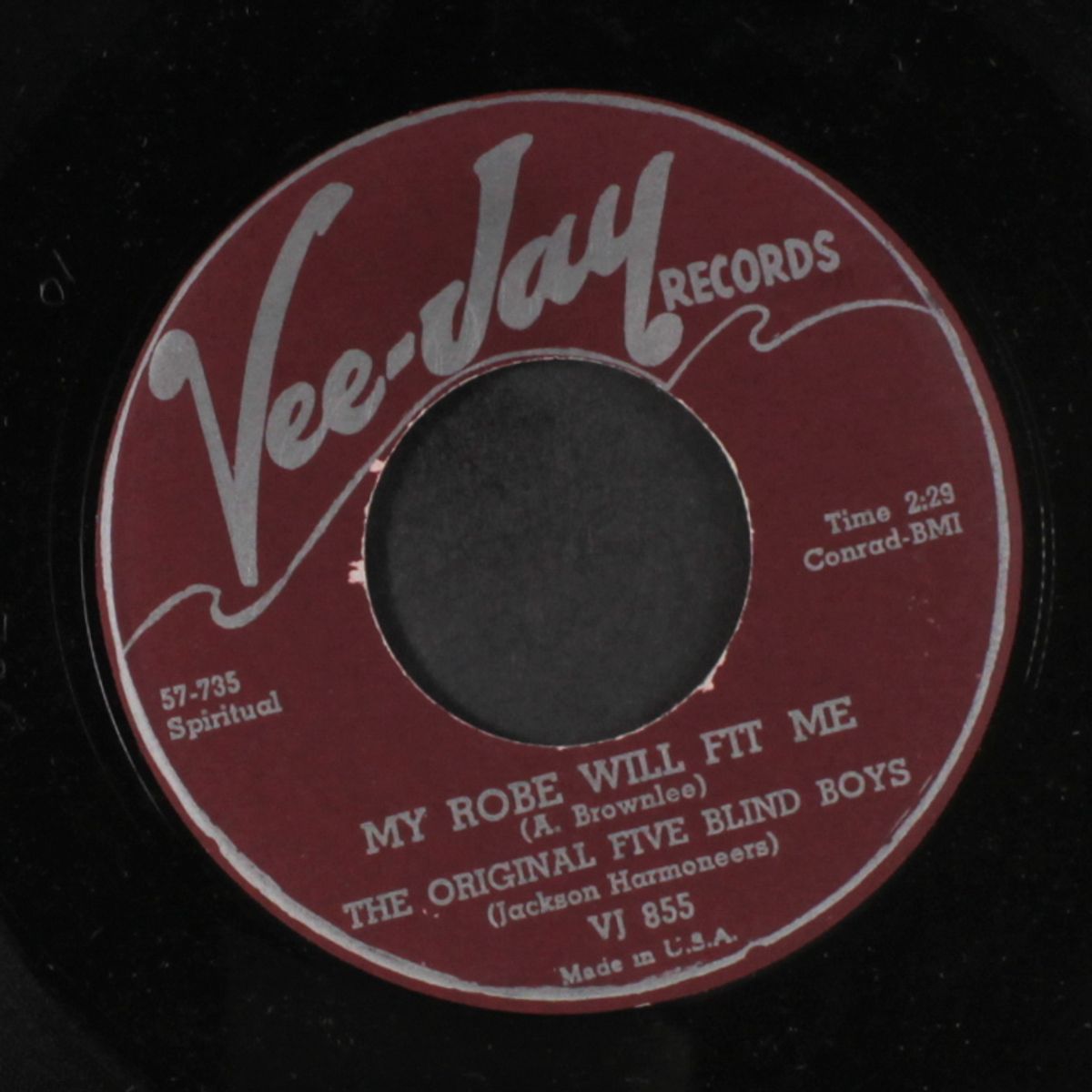 i'm a rolling / my robe will fit me by ORIGINAL FIVE BLIND BOYS