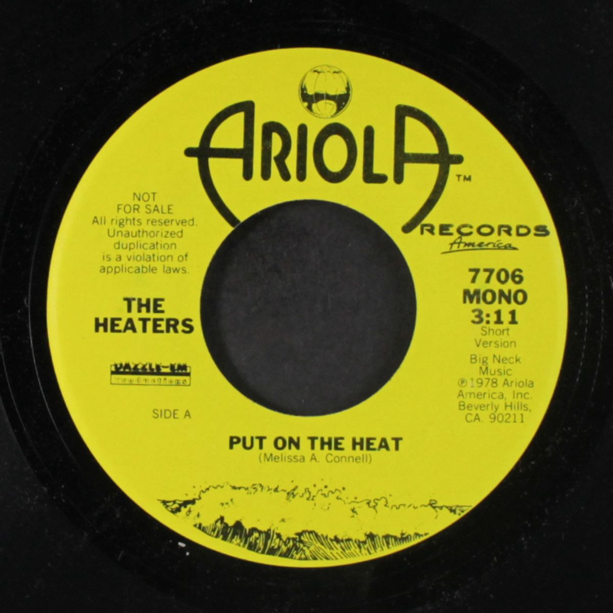 put on the heat / mono by HEATERS