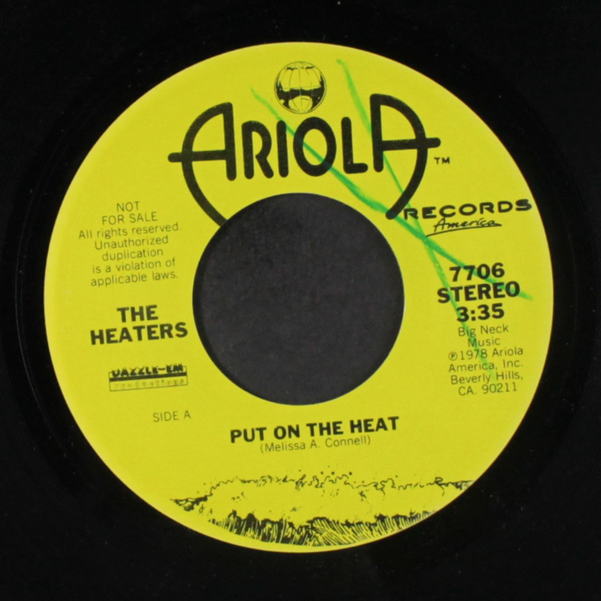 put on the heat / mono by HEATERS