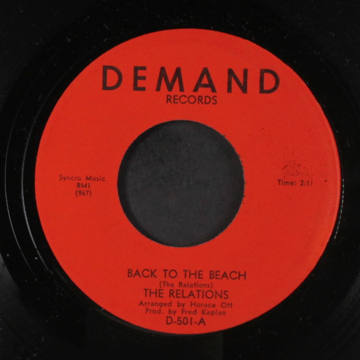 too proud to let you know / back to the beach by RELATIONS