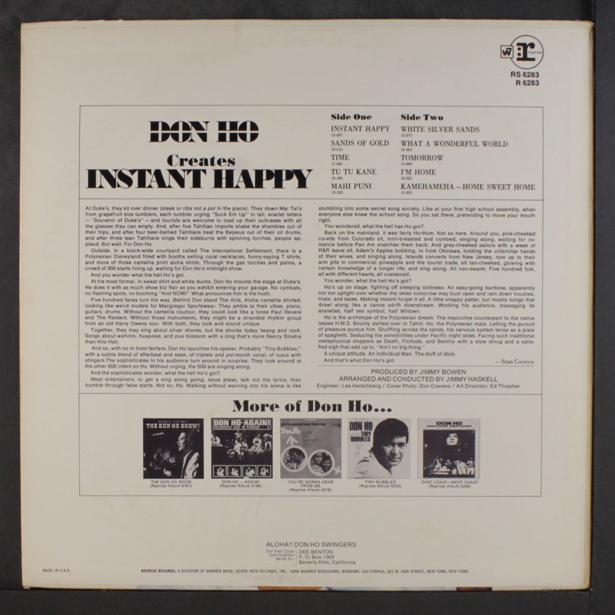 instant happy by DON HO