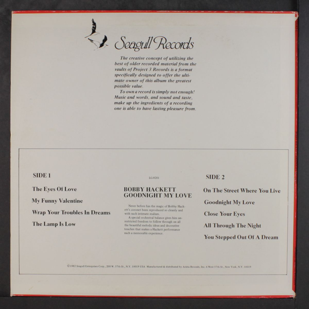 goodnight my love by BOBBY HACKETT