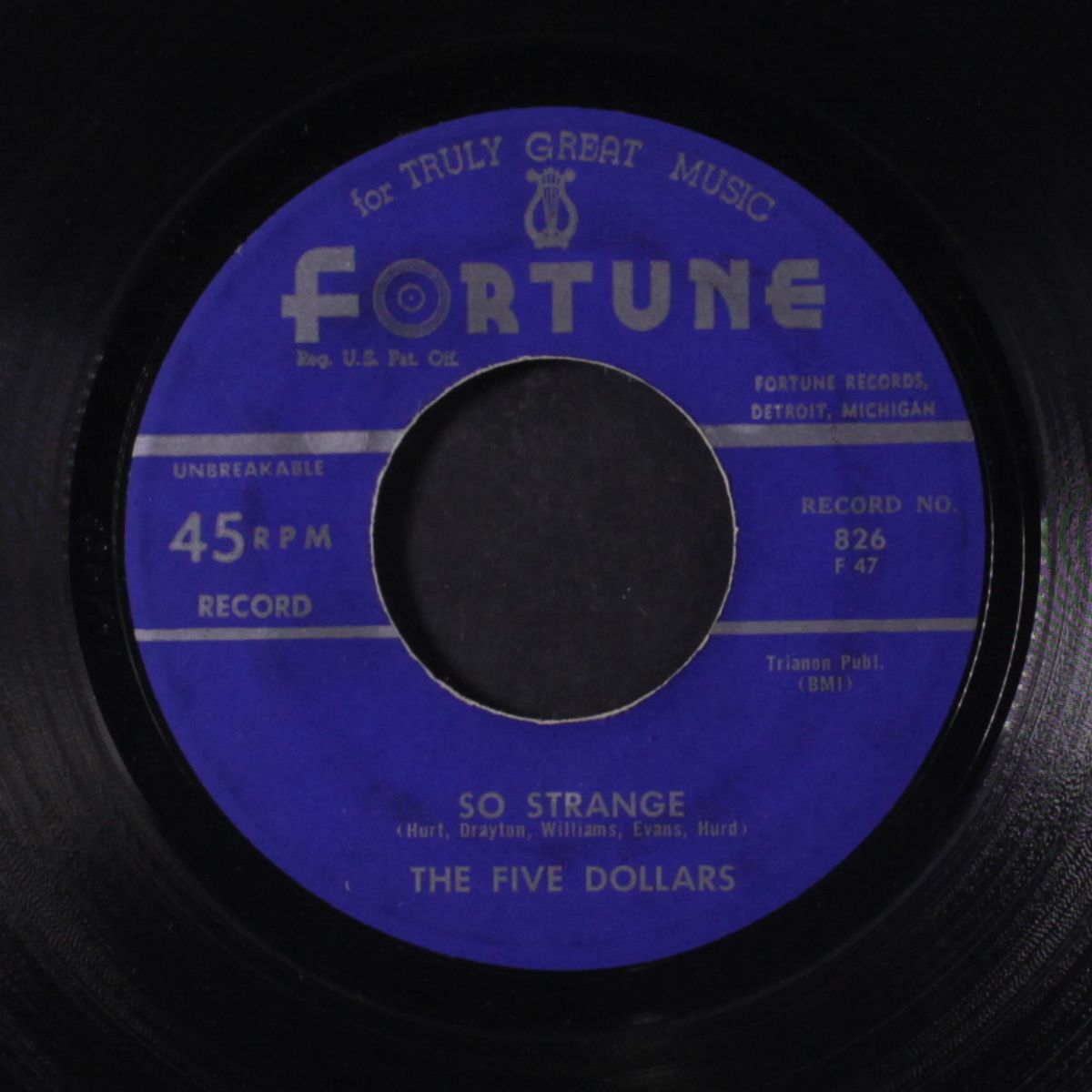 so strange / you know i can't refuse by FIVE DOLLARS