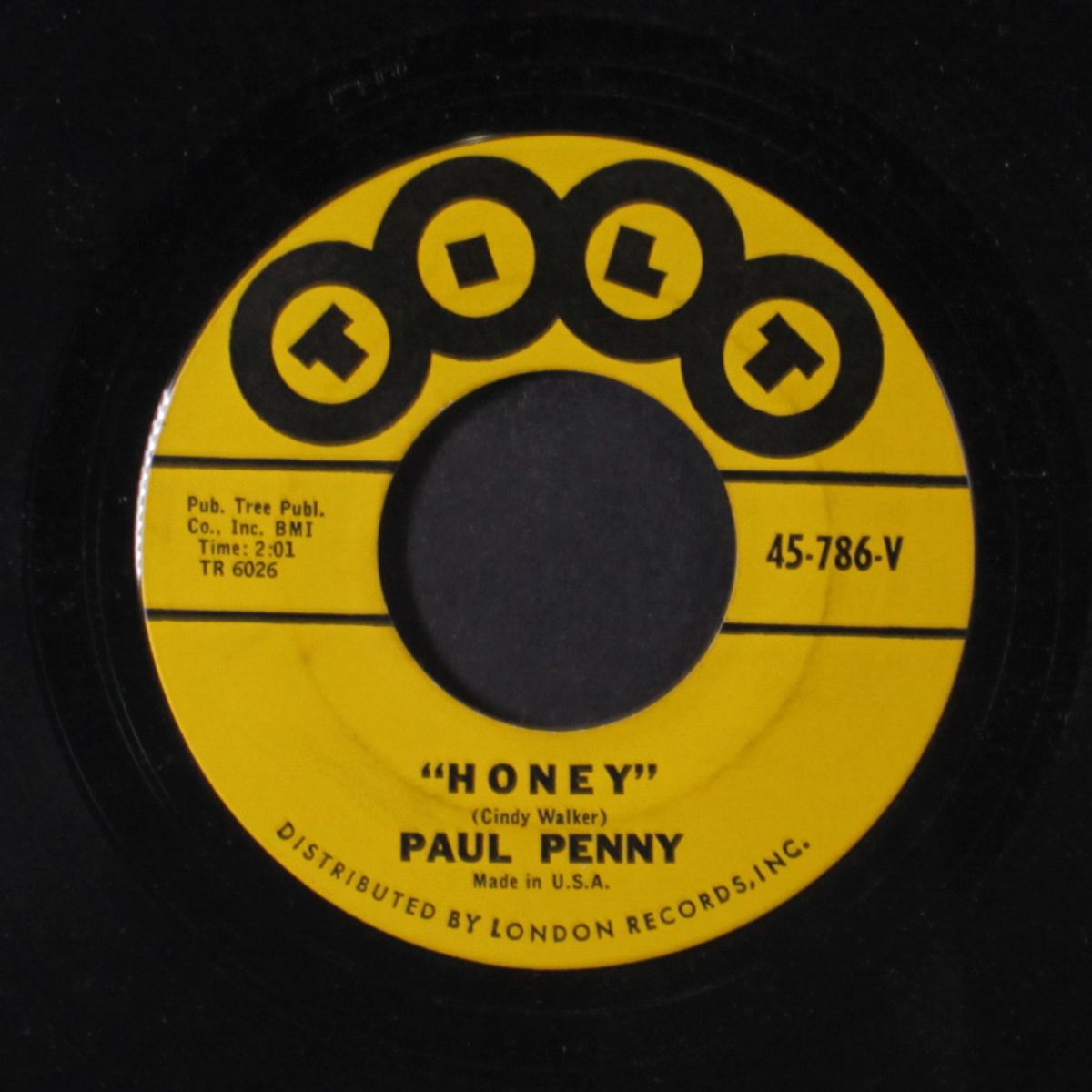 honey / the little things that you do by PAUL PENNY
