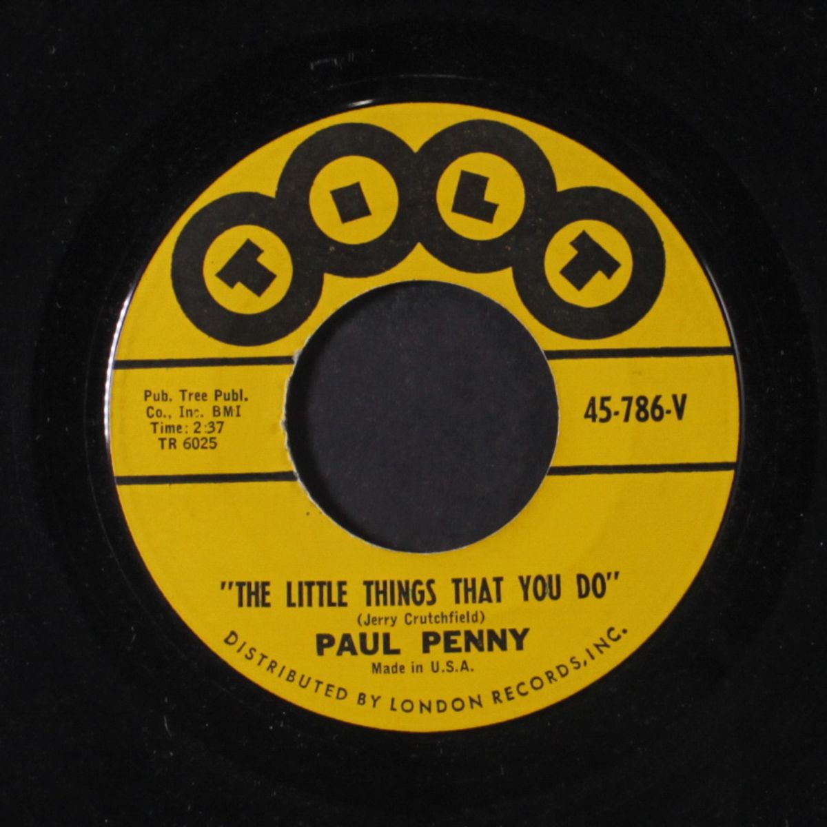honey / the little things that you do by PAUL PENNY
