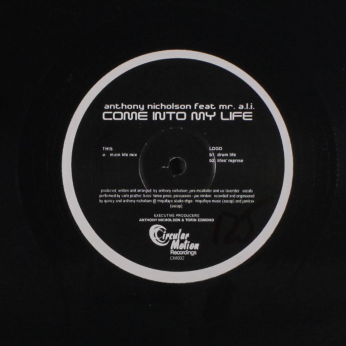 come into my life by ANTHONY NICHOLSON