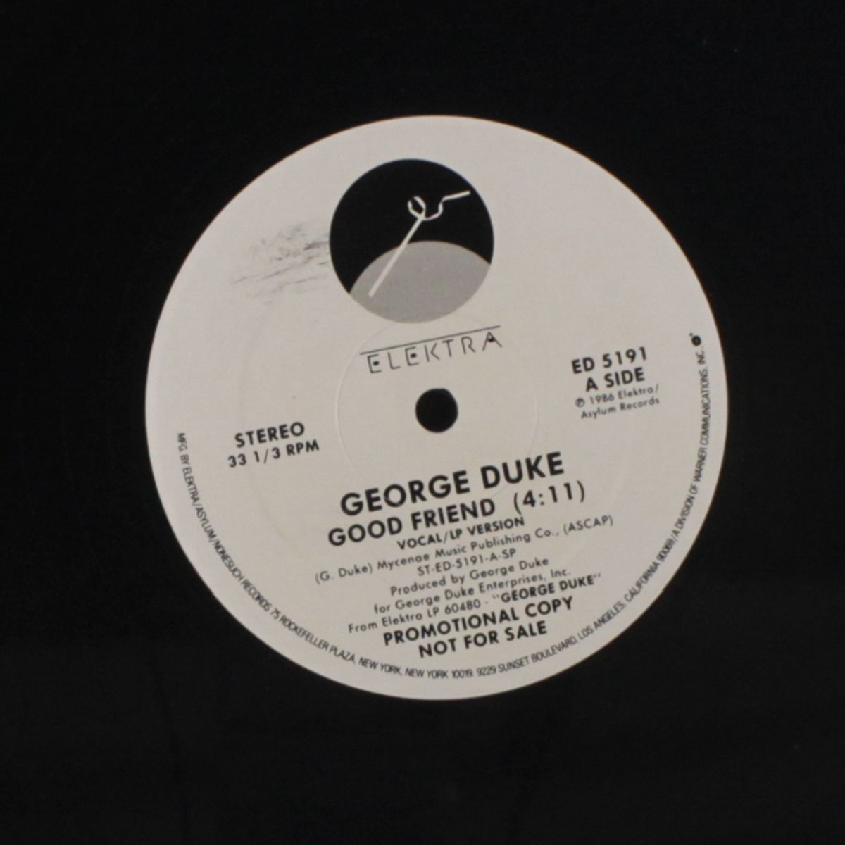 good friend by GEORGE DUKE