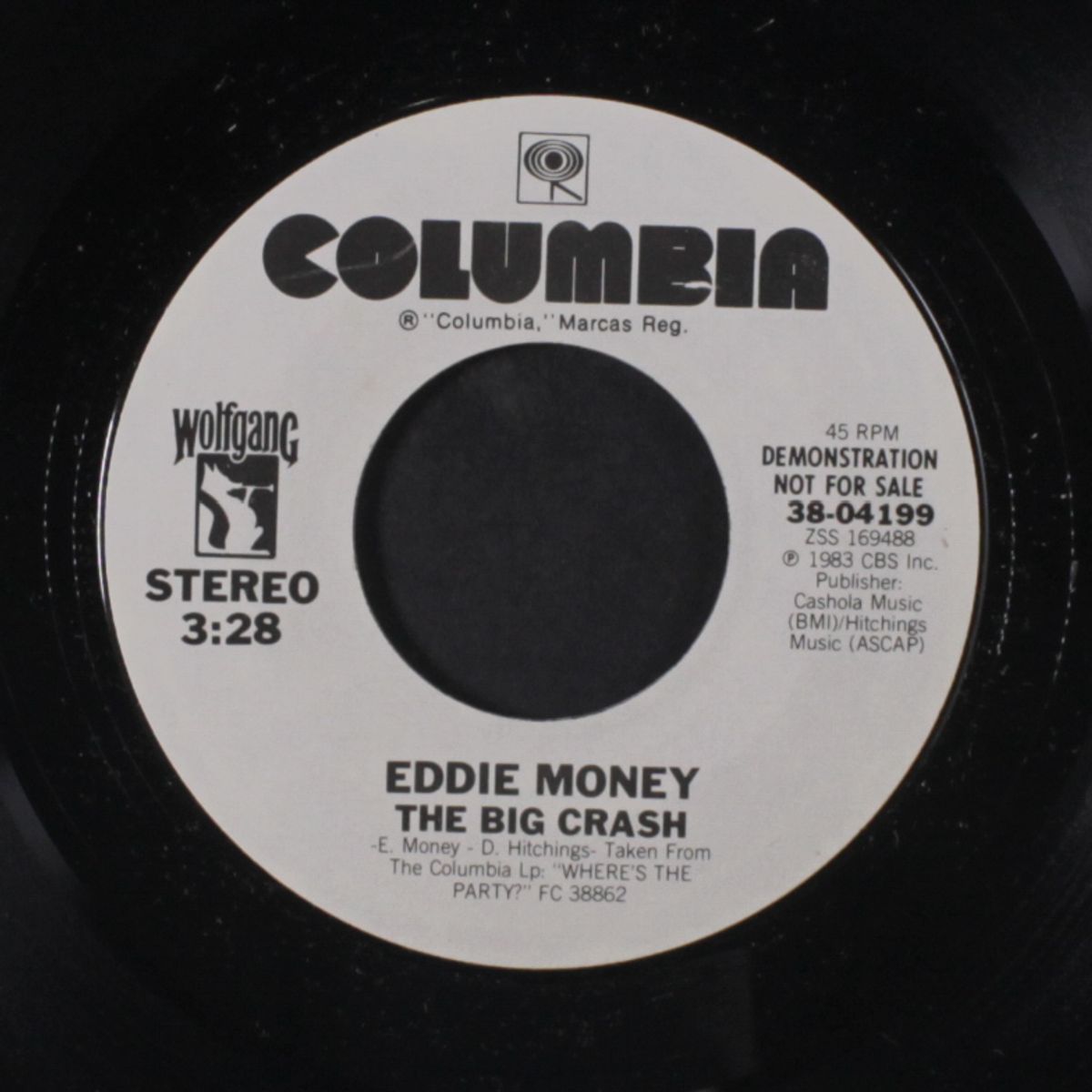 the big crash / same by EDDIE MONEY