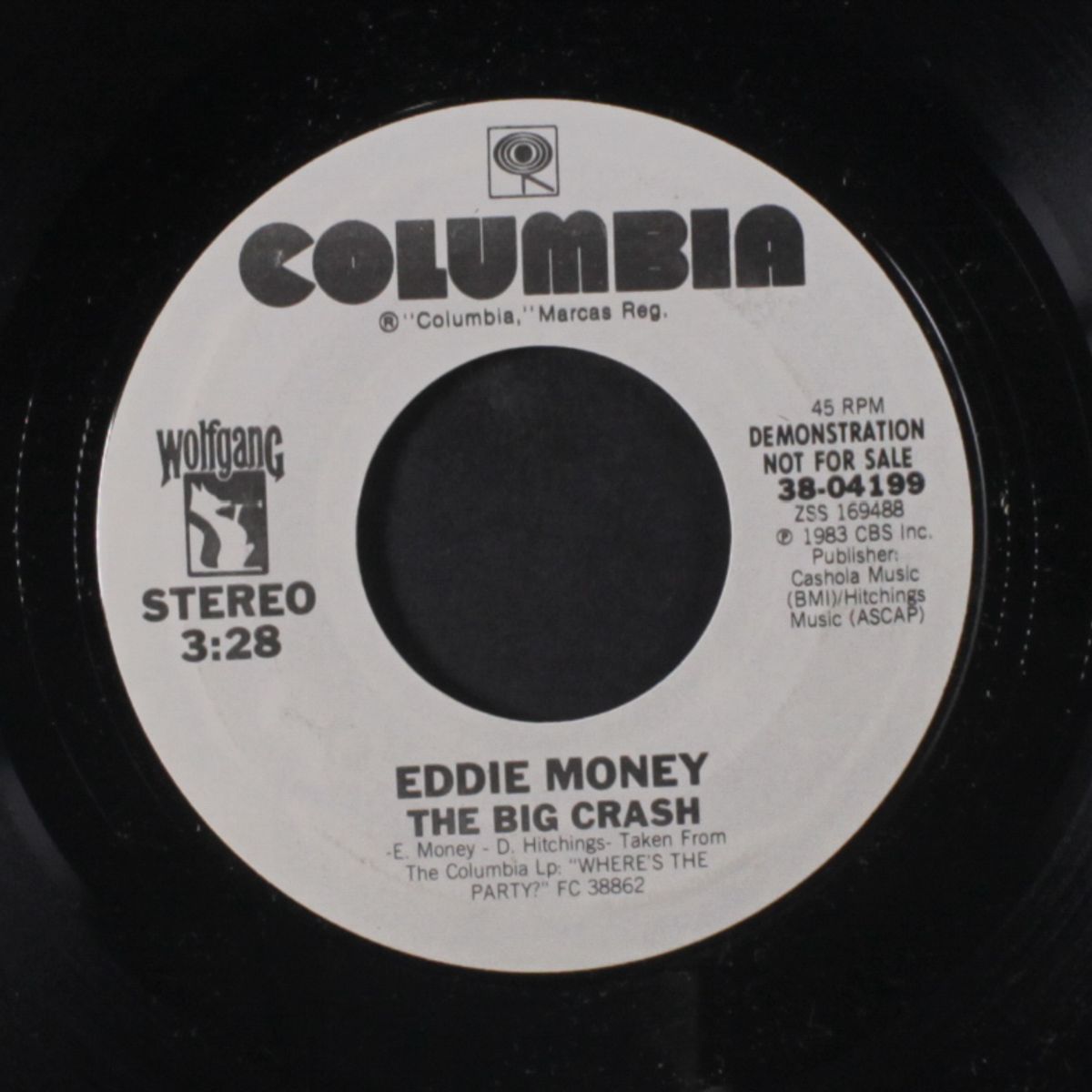 the big crash / same by EDDIE MONEY