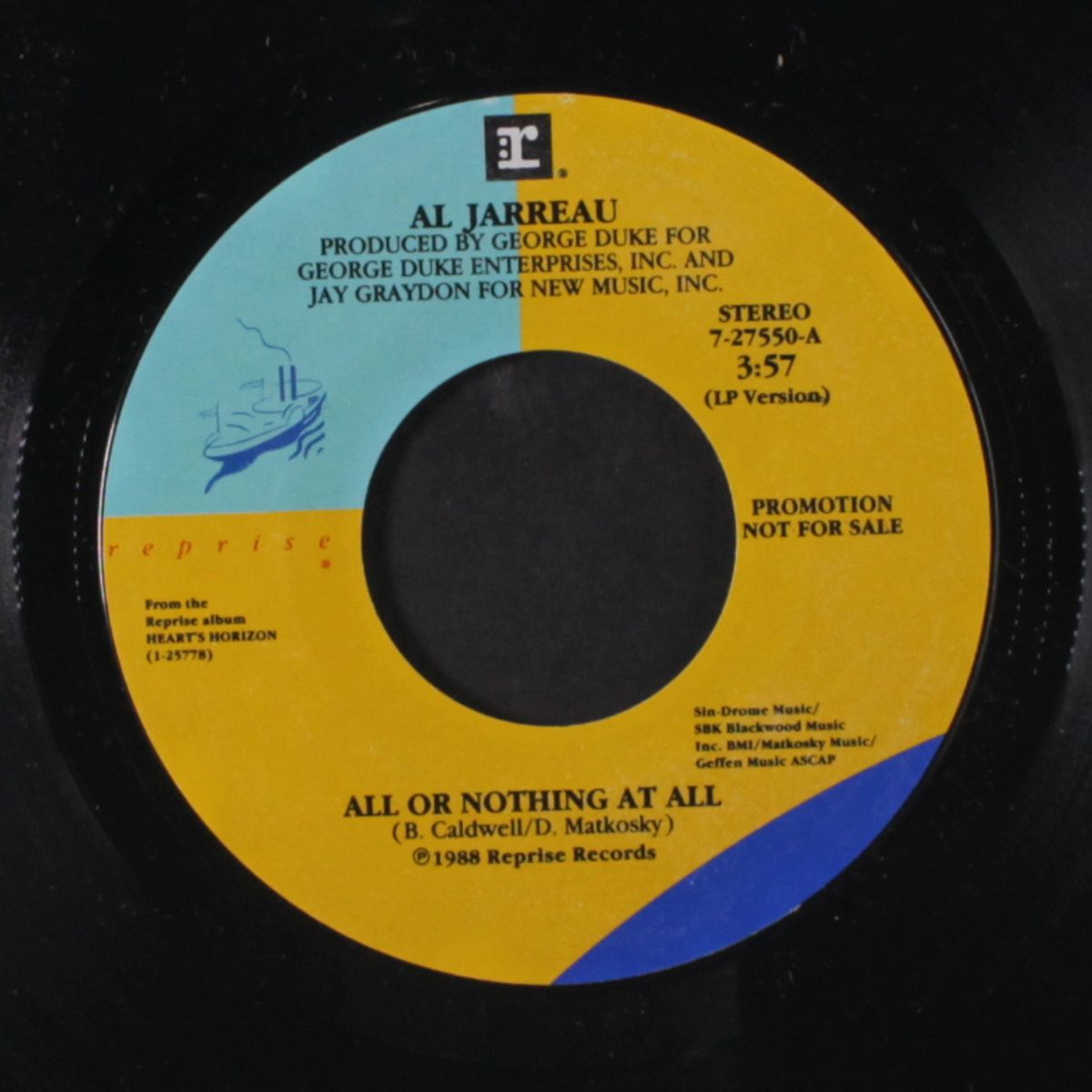 all or nothing at all / same by AL JARREAU