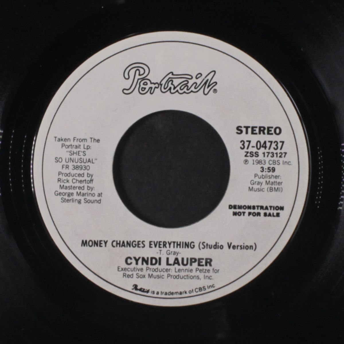 money changes everything / same (live versioin) by CYNDI LAUPER