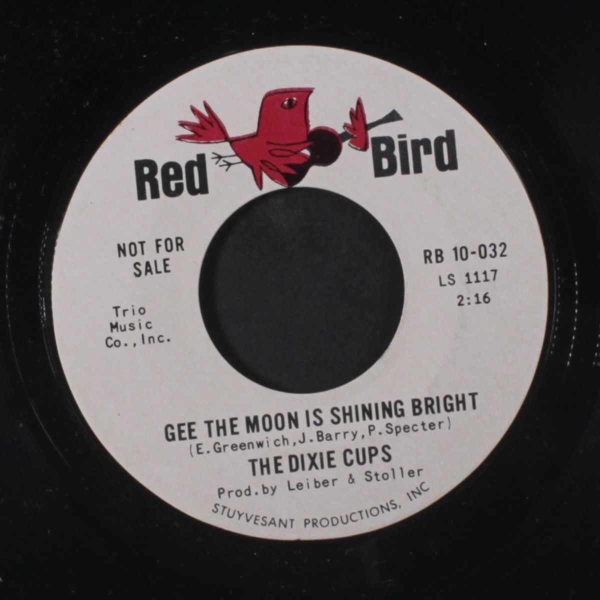 gee the moon is shining bright by DIXIE CUPS