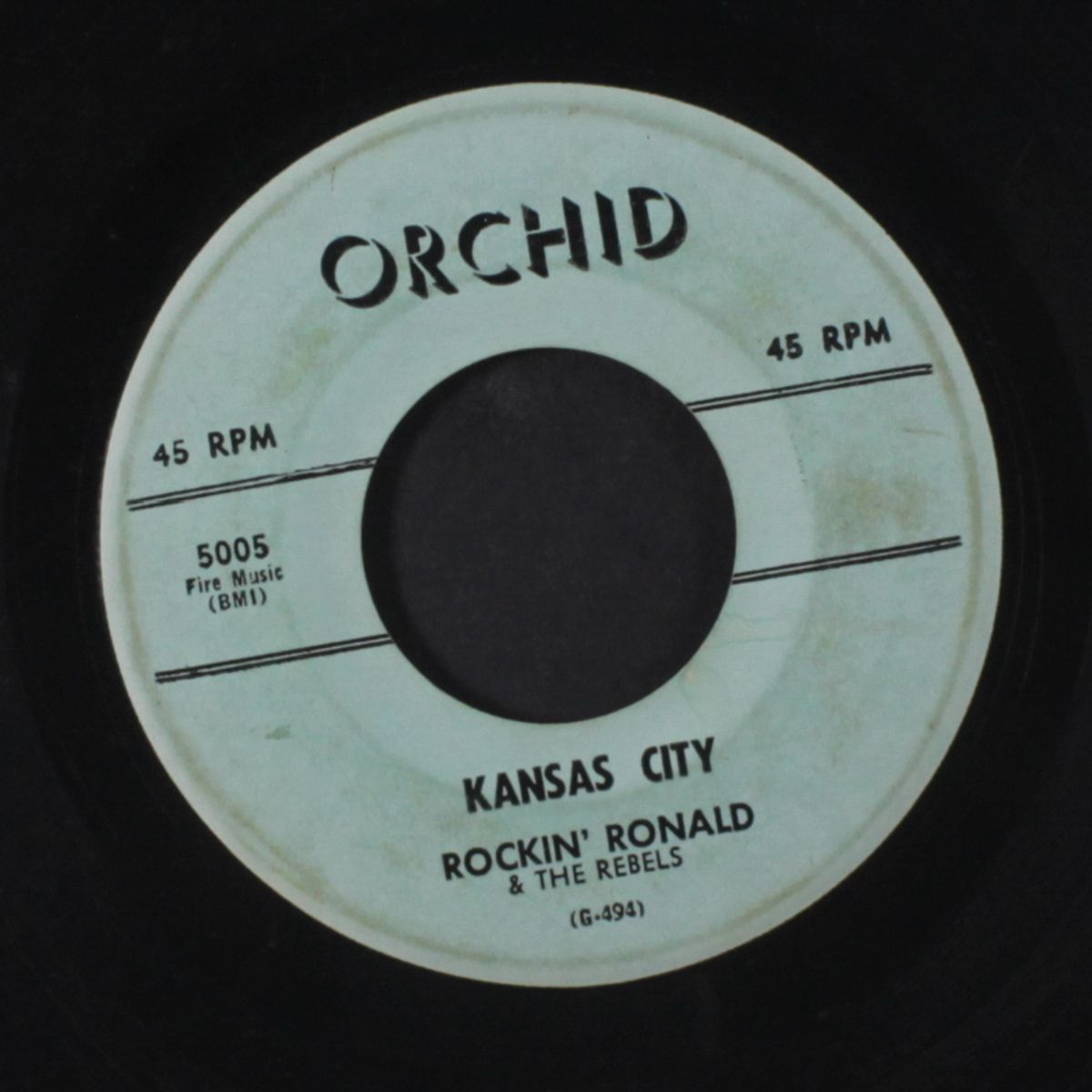 cuttin' out / kansas city by ROCKIN' RONALD
