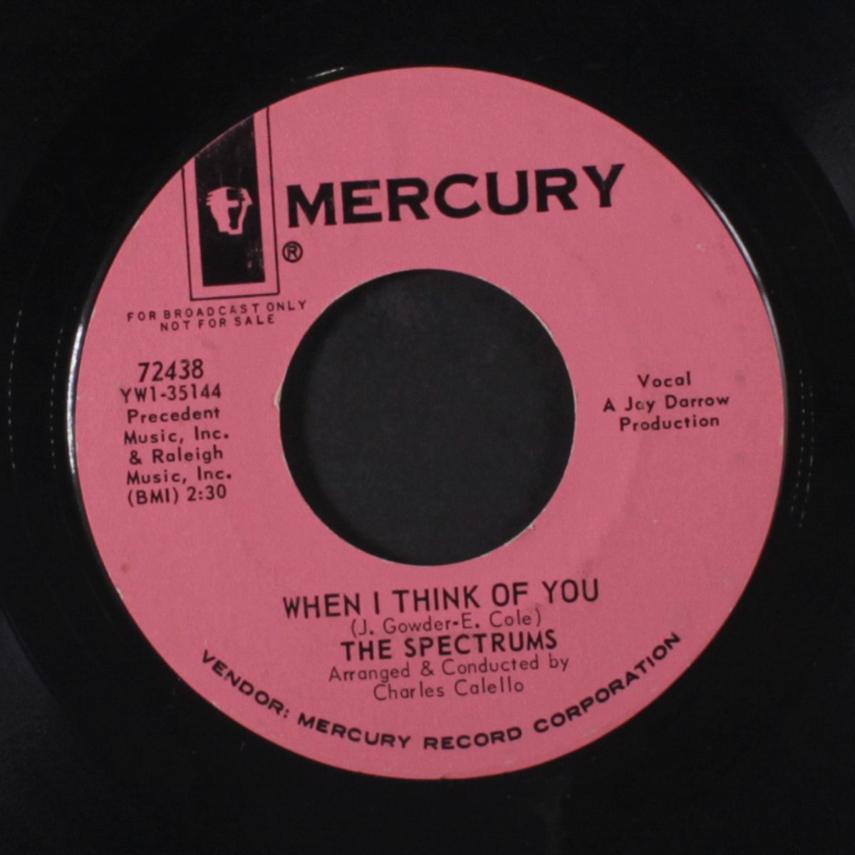 our meeting place / when i think of you by SPECTRUMS