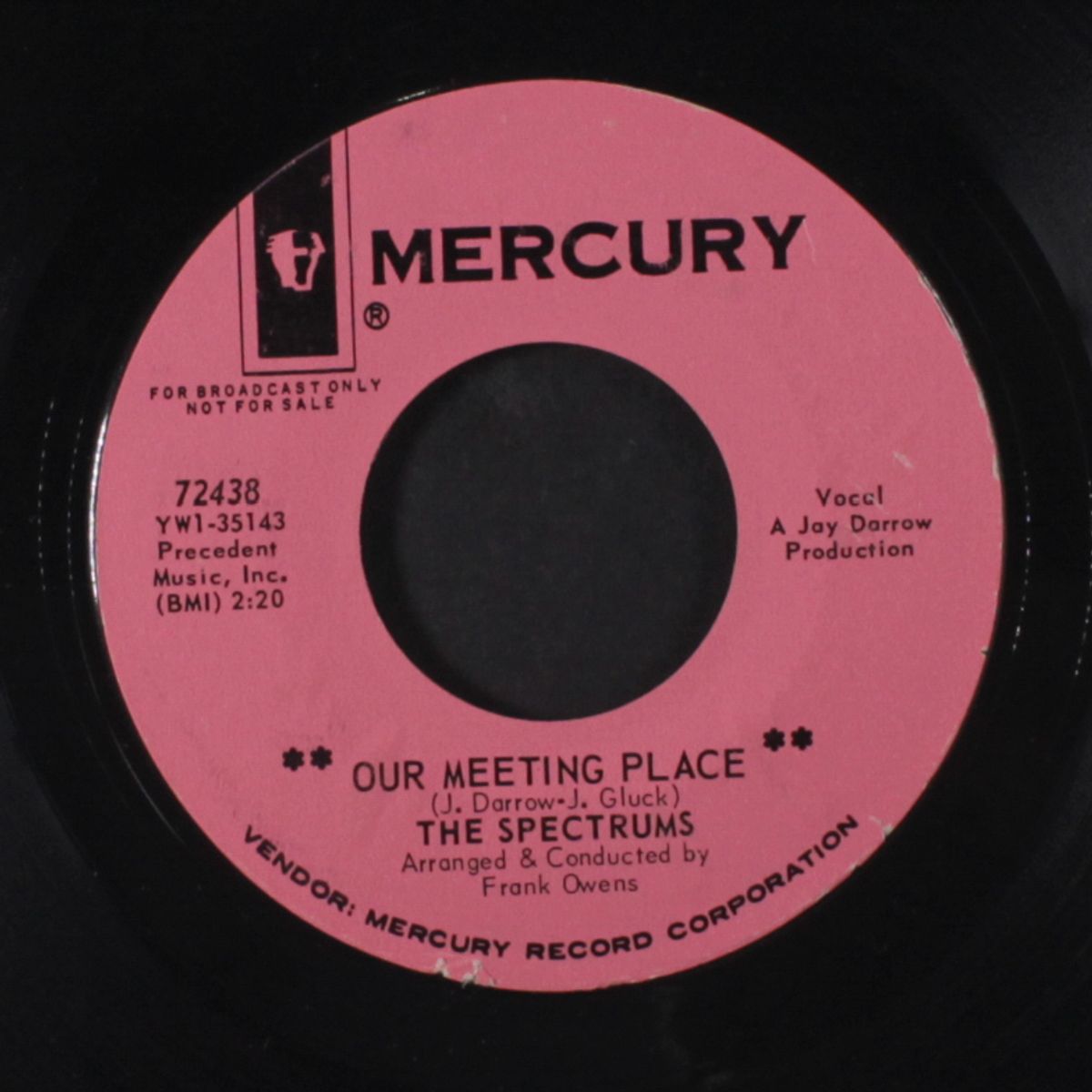 our meeting place / when i think of you by SPECTRUMS