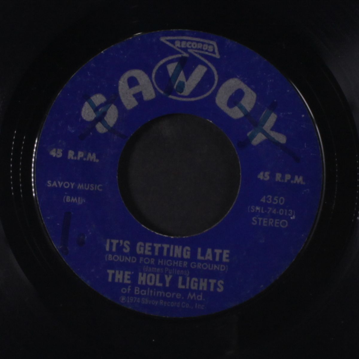 it's getting late / hard times by HOLY LIGHTS