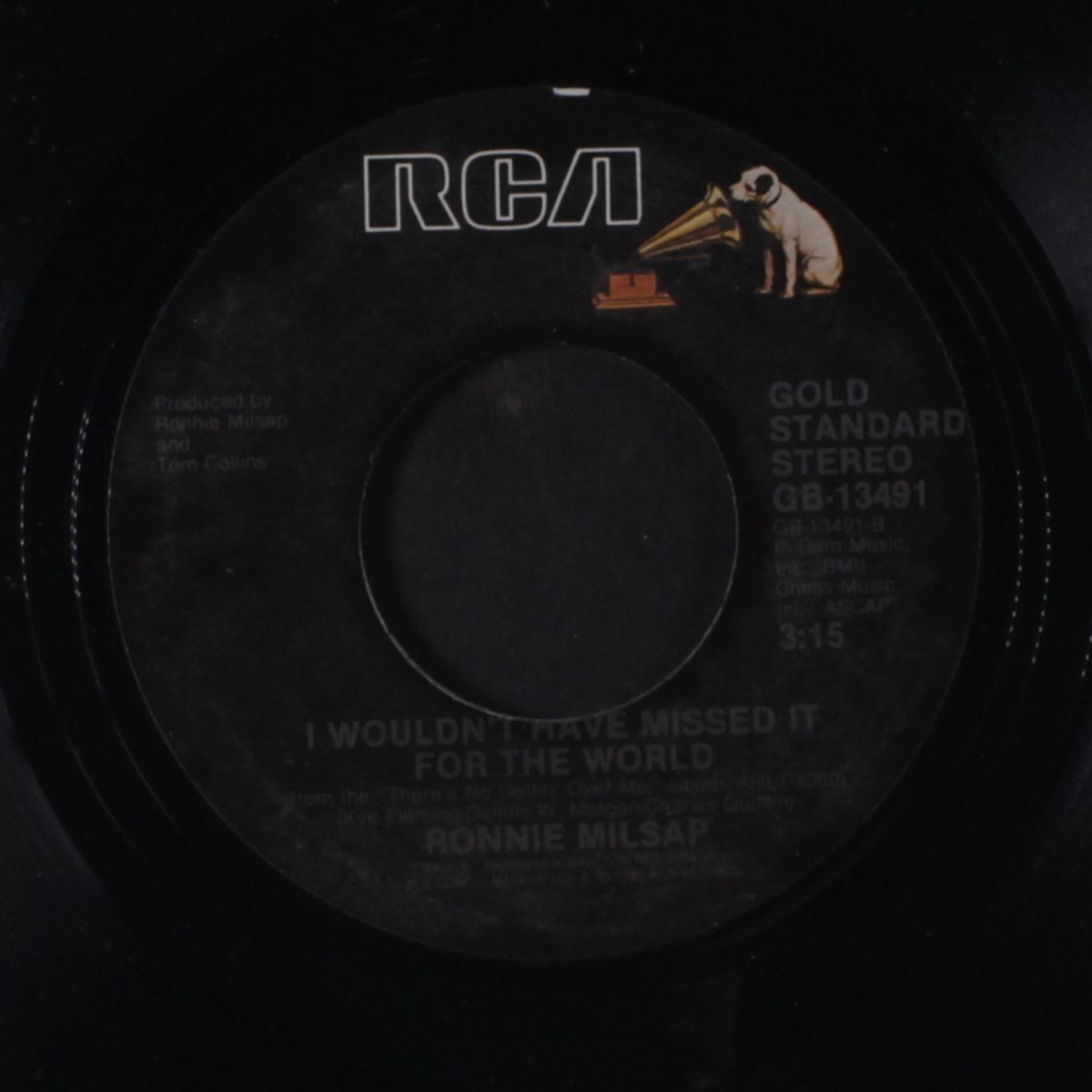 (there's no gettin' over me / i wouldn't have missed it for the world) by RONNIE MILSAP