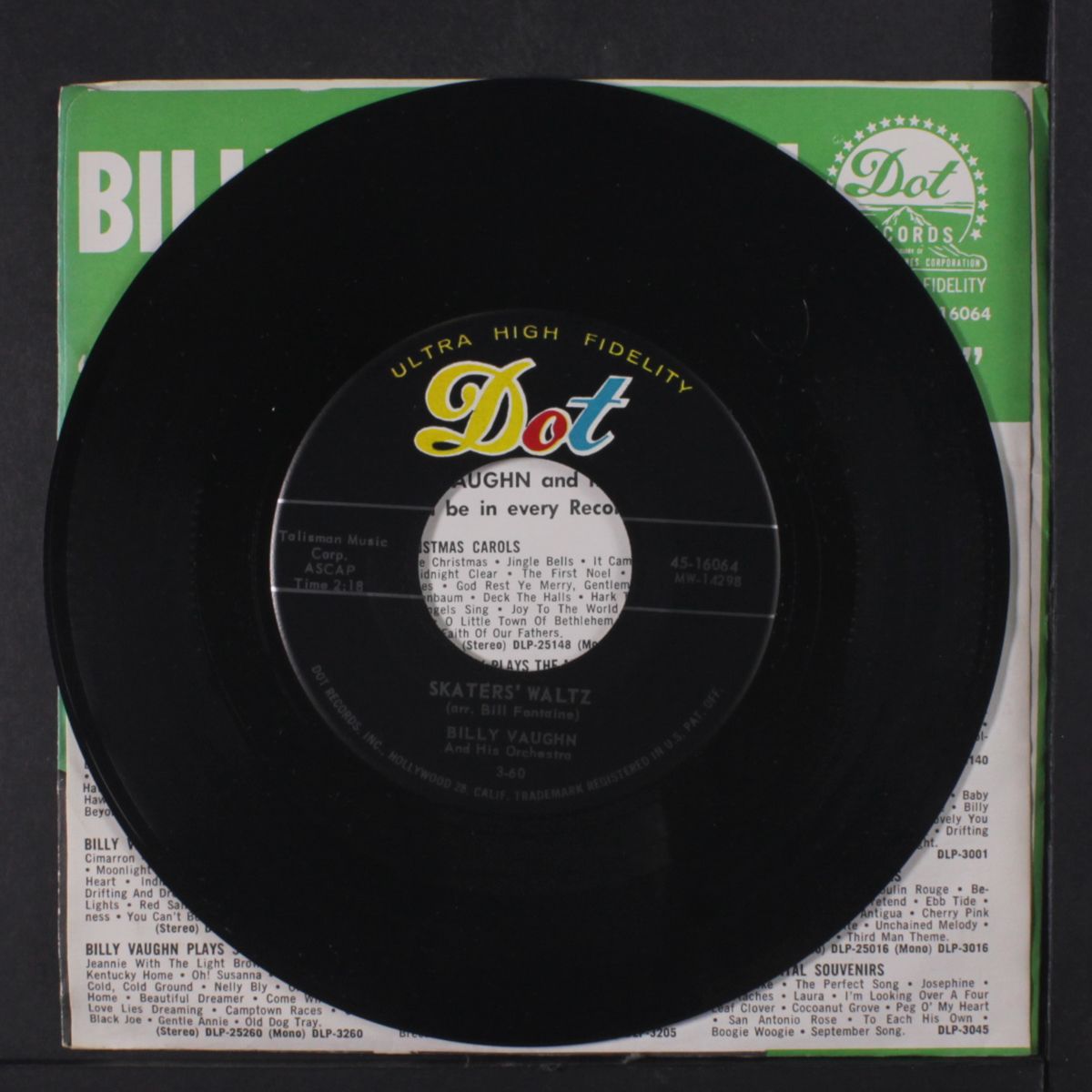 skater's waltz / beg your pardon by BILLY VAUGHN