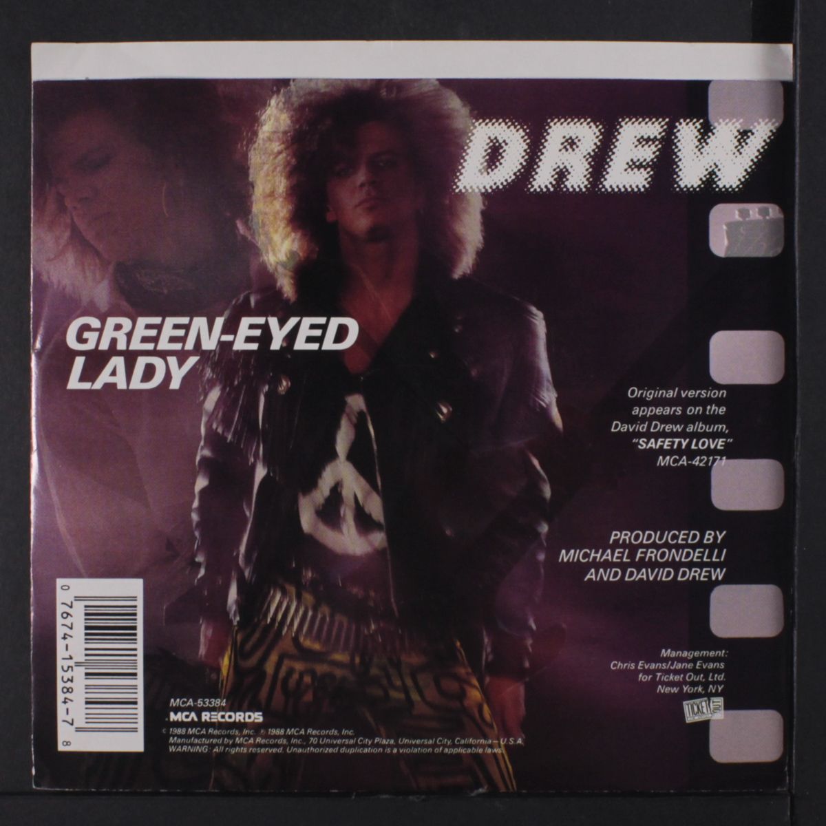 green-eyed lady by DAVID DREW