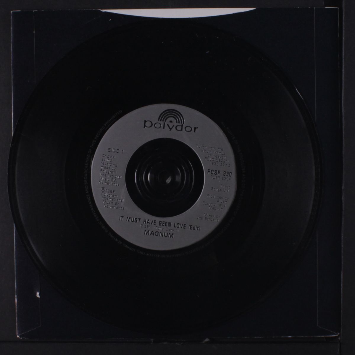 it must have been love / crying time by MAGNUM