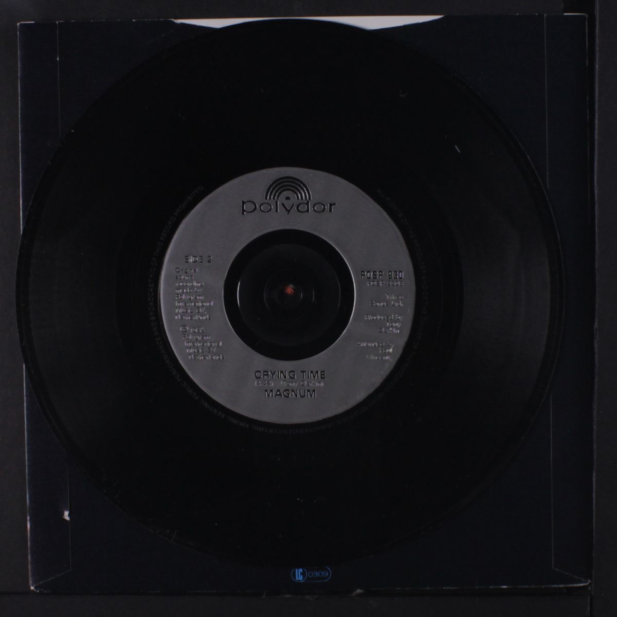 it must have been love / crying time by MAGNUM