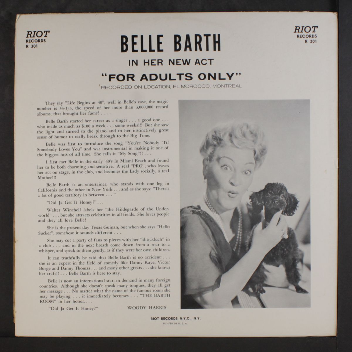 for adults only by BELLE BARTH
