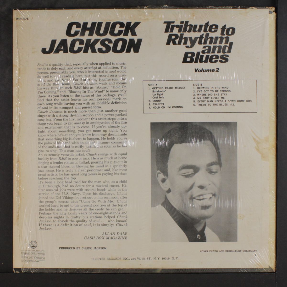tribute to rhythm and blues, vol. 2 by CHUCK JACKSON