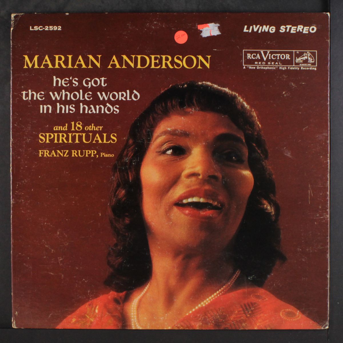he's got the whole world in his hands by MARIAN ANDERSON