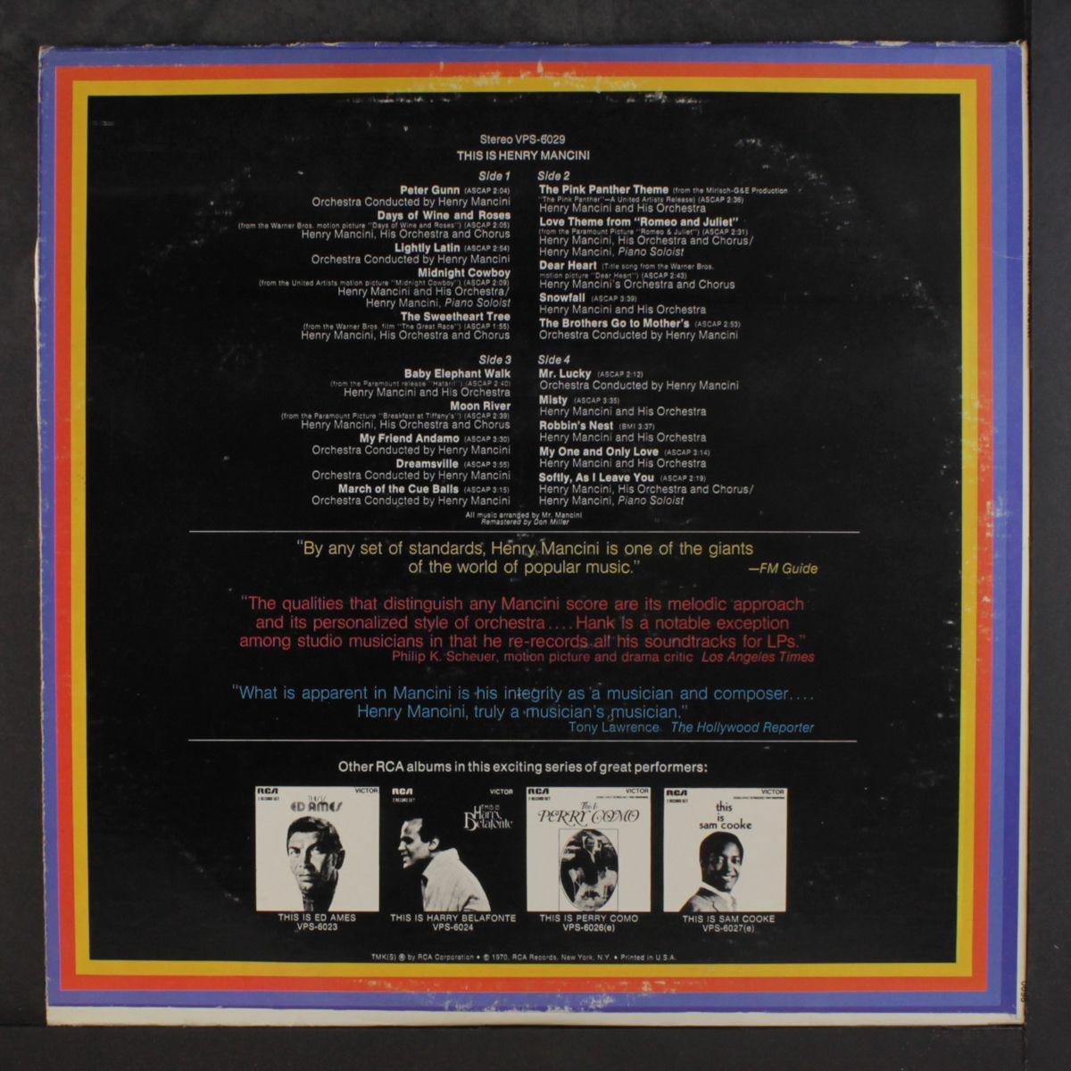 this is by HENRY MANCINI