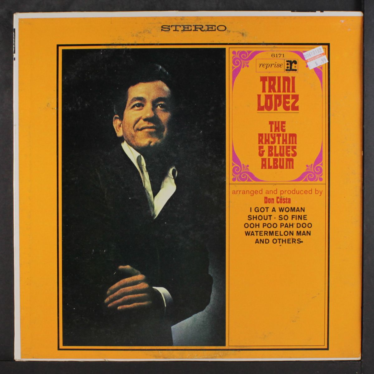 the rhythm & blues album by TRINI LOPEZ