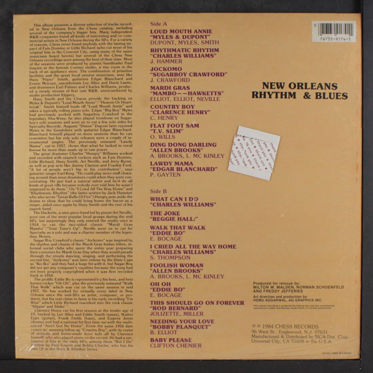 new orleans rhythm & blues by VARIOUS