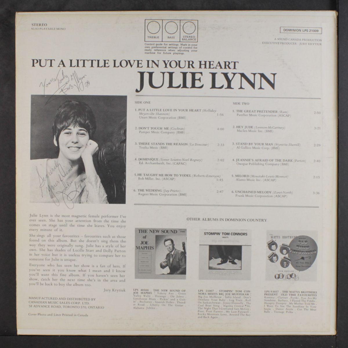 put a little love in your heart by JULIE LYNN