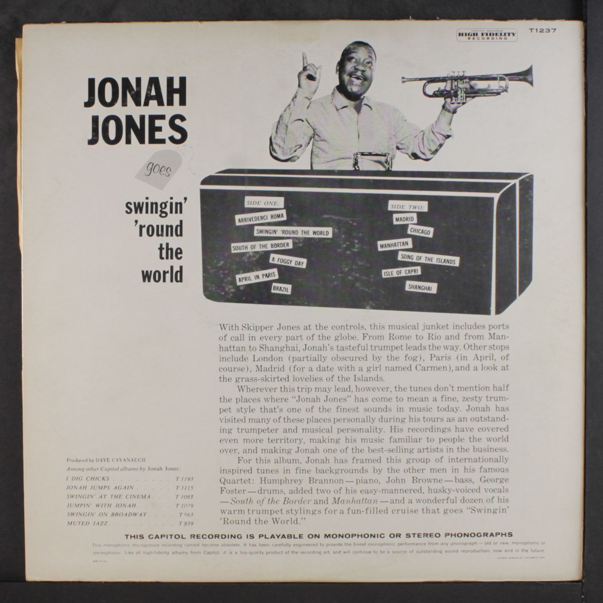 swingin' 'round the world by JONAH JONES