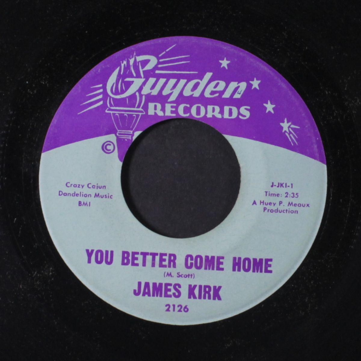 tell me please / you better come home by JAMES KIRK