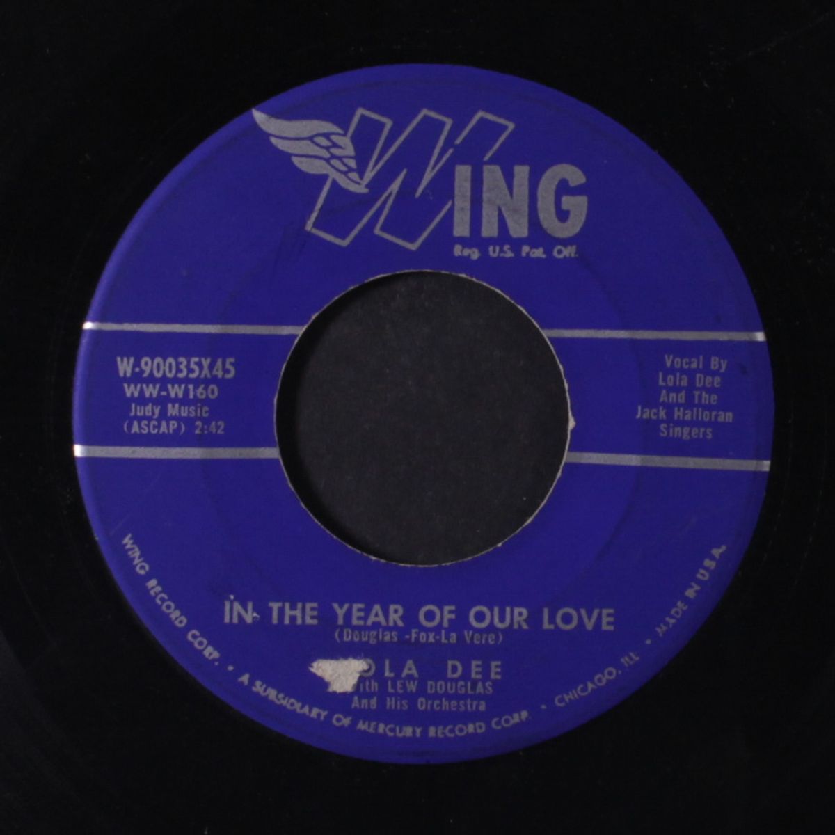 hey! ba-ba-re-bop / in the year of our love by LOLA DEE
