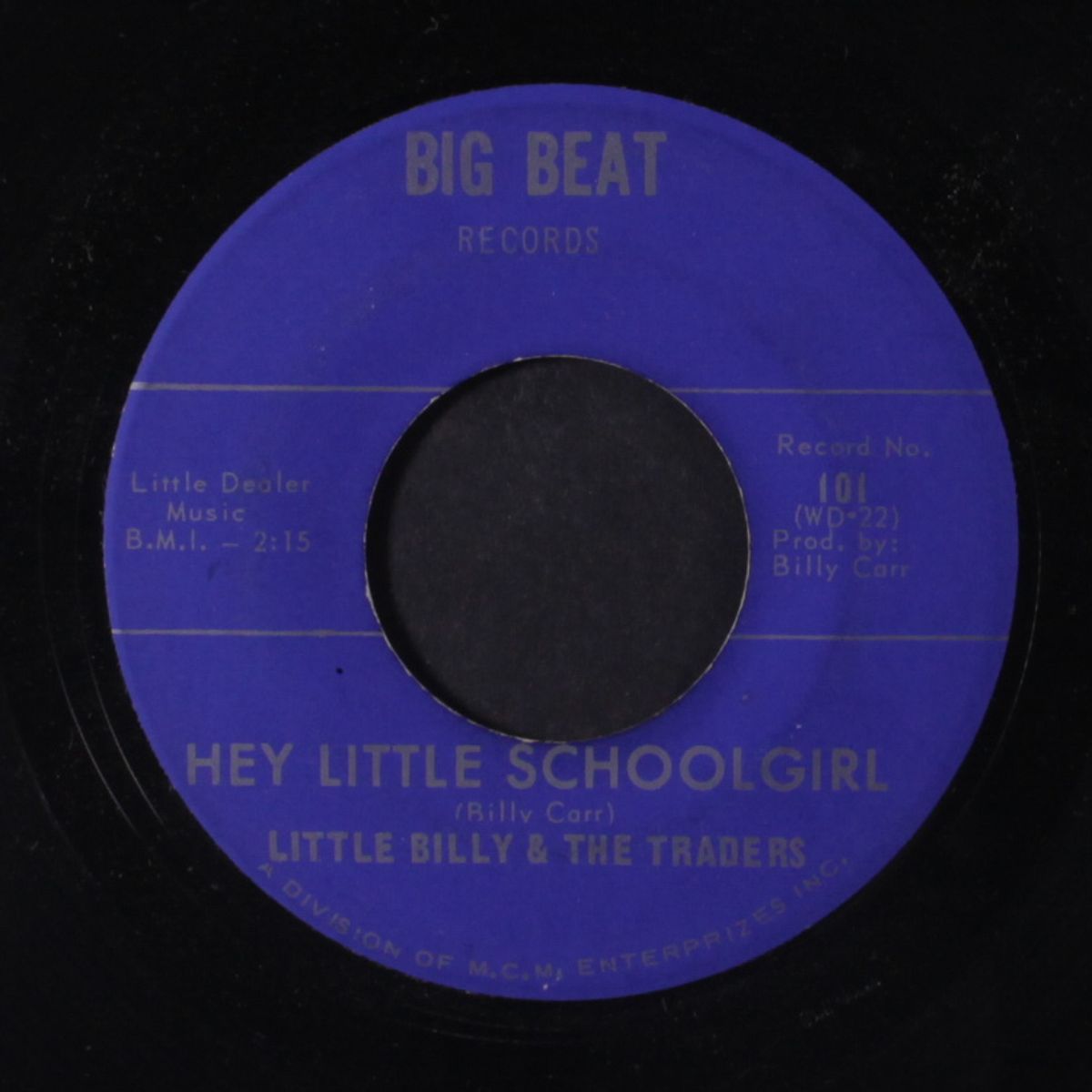 hey little schoolgirl by LITTLE BILLY & TRADERS