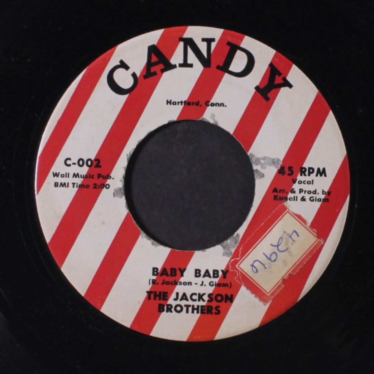 baby baby / troubles by JACKSON BROTHERS