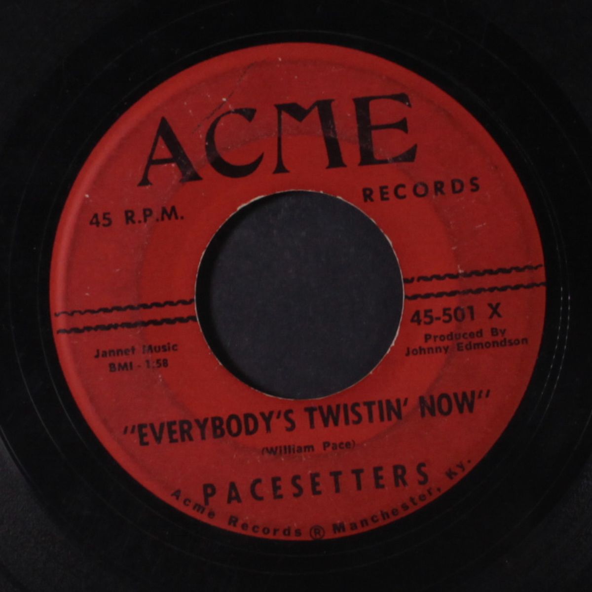 everybody's twistin' now / why did you by PACESETTERS