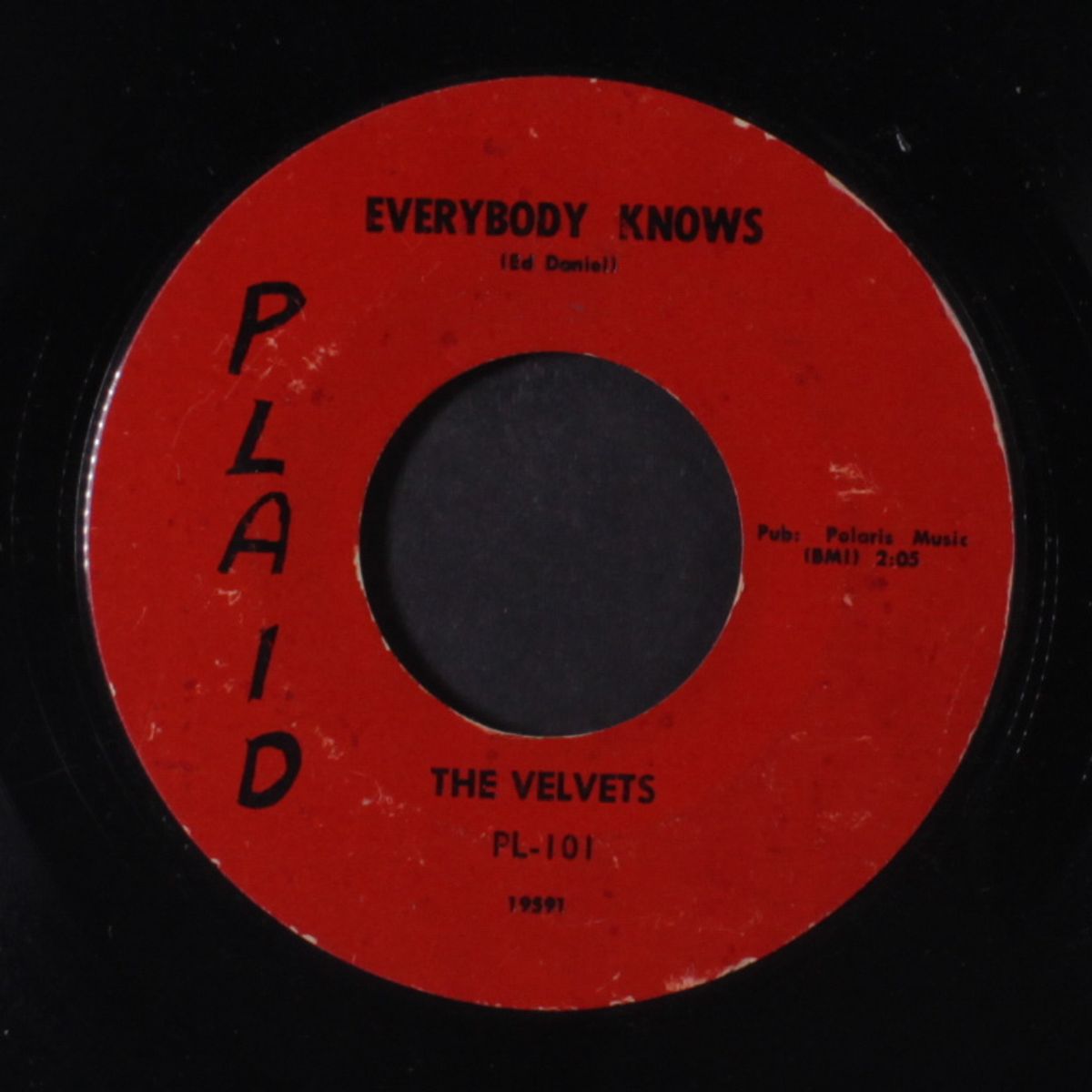 everybody knows / hand jivin' baby by VELVETS