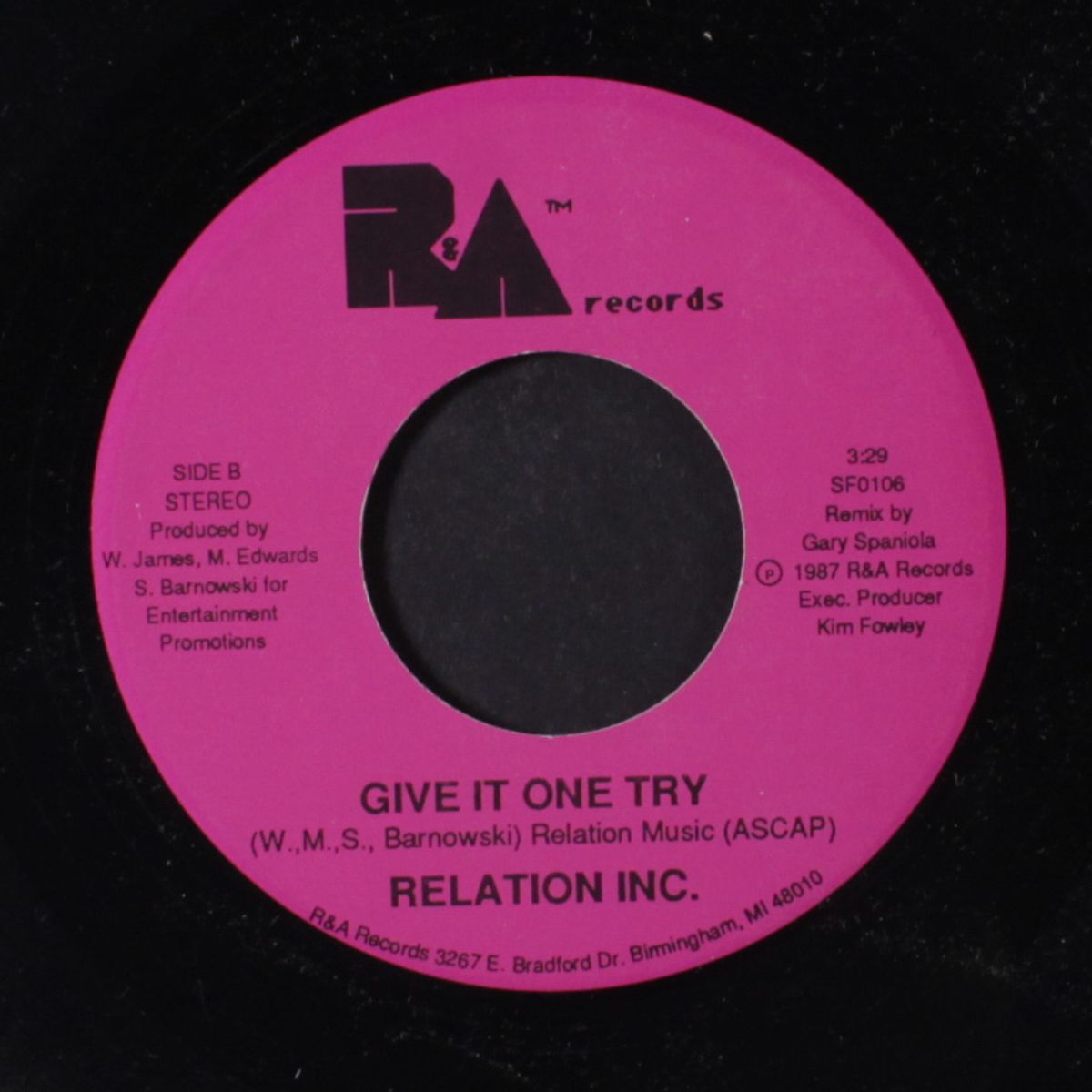 no, no / give it one try by RELATION INC.