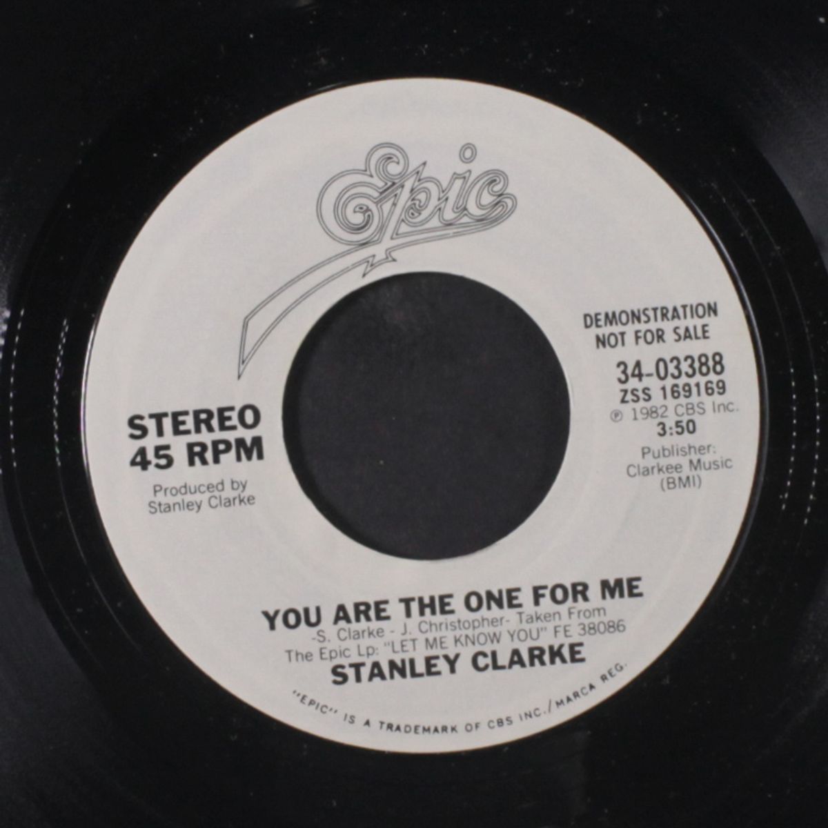 you are the one for me / same by STANLEY CLARKE
