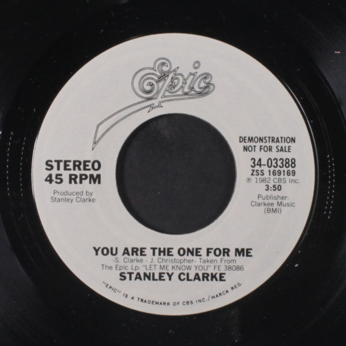 you are the one for me / same by STANLEY CLARKE