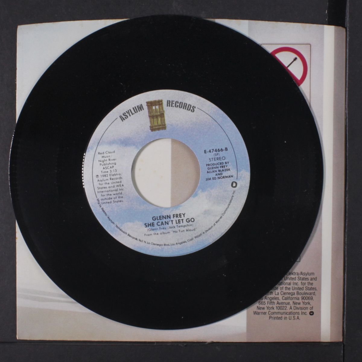 i found somebody / she can't let go by GLENN FREY