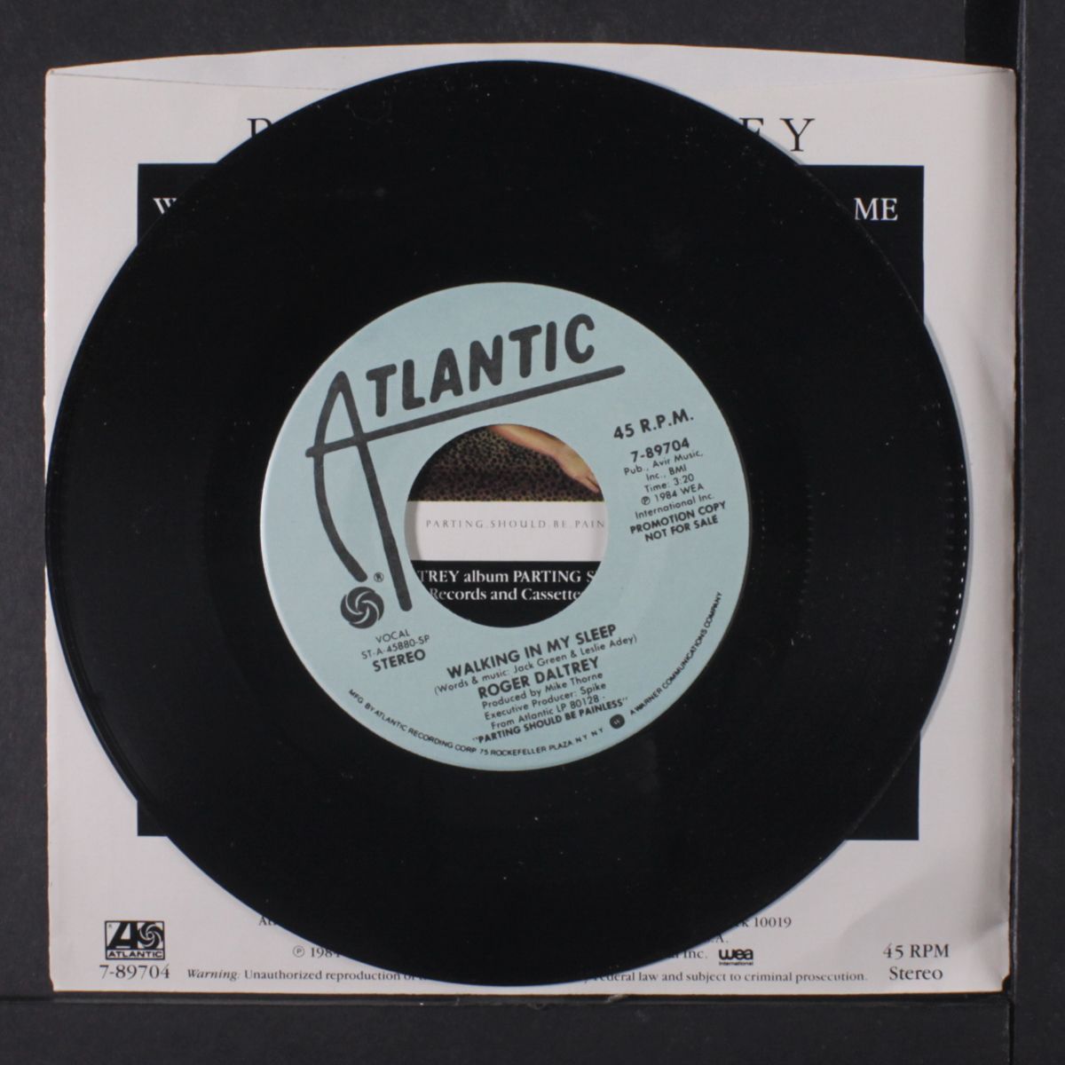 walking in my sleep / same by ROGER DALTREY