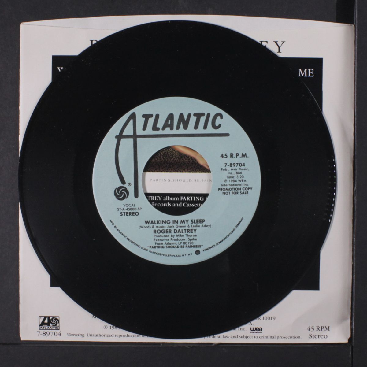 walking in my sleep / same by ROGER DALTREY