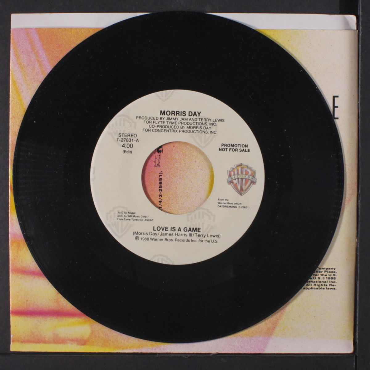 love is a game / same by MORRIS DAY