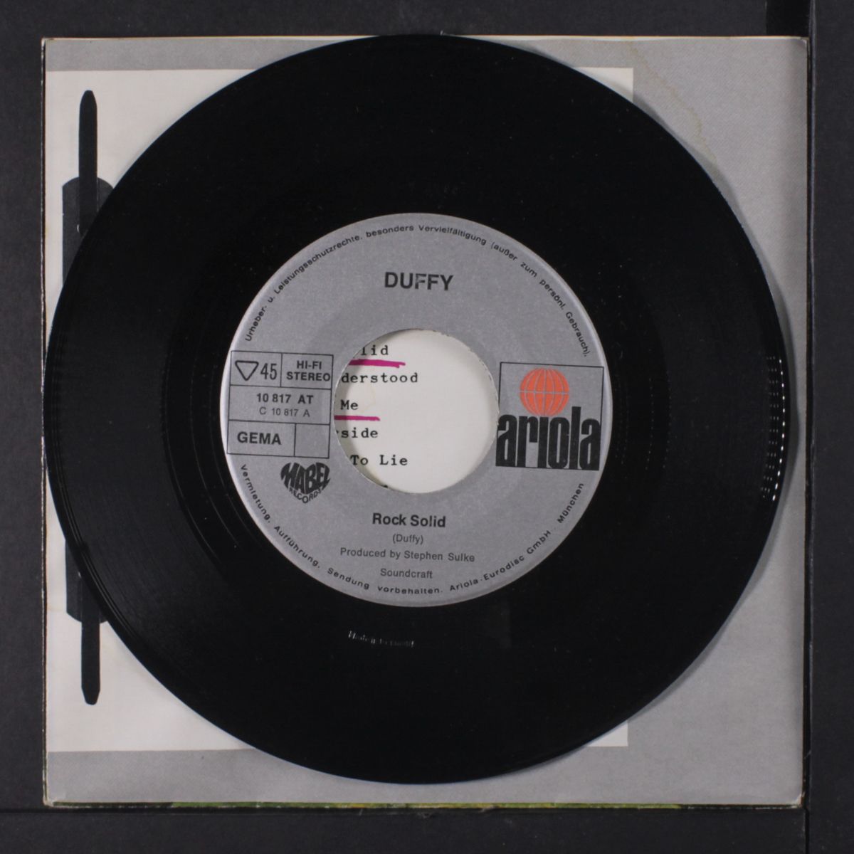 rock solid / tell me by DUFFY