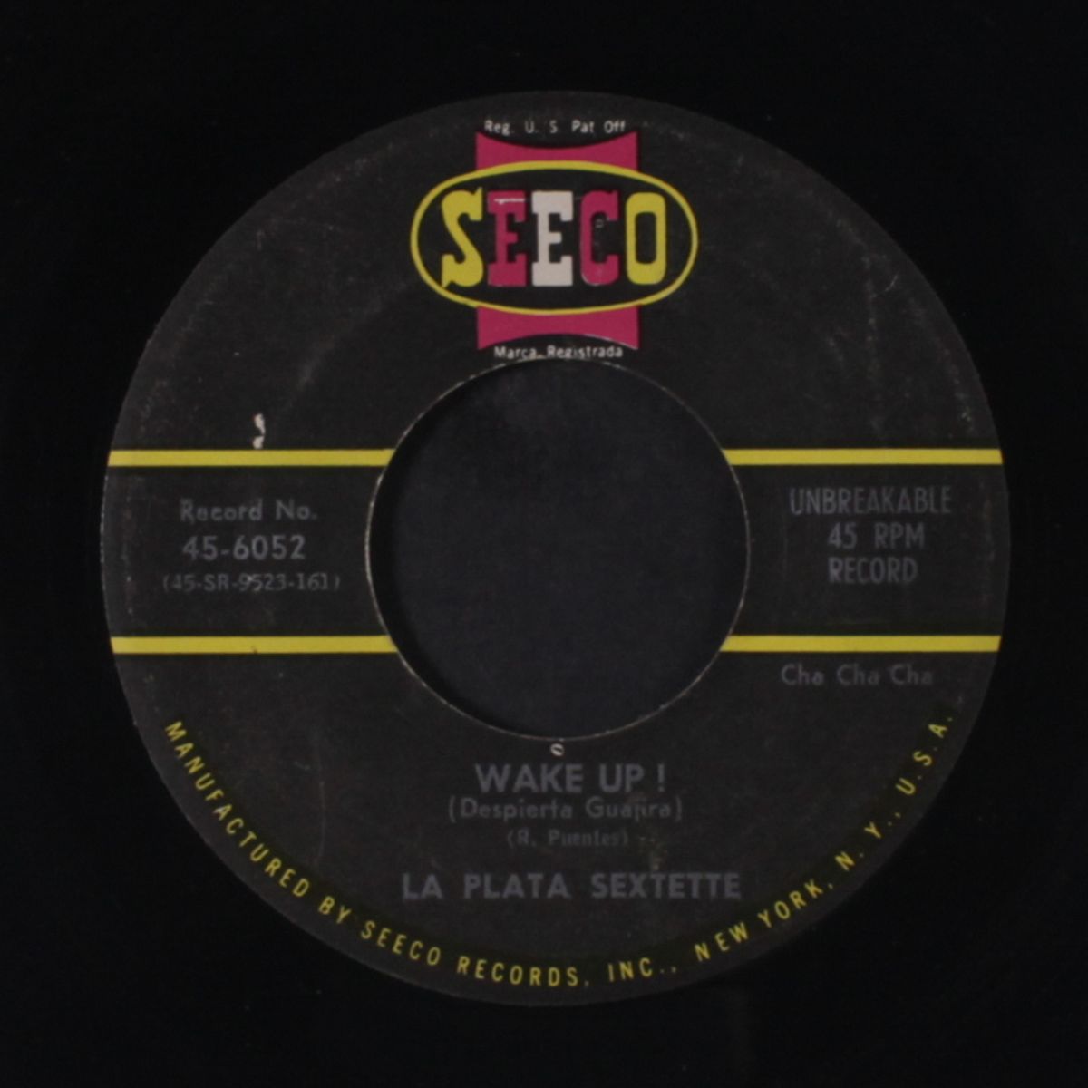 the masks / wake up! by LA PLATA SEXTETTE